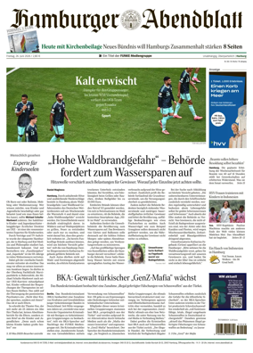 Cover of Hamburger Abendblatt (Harburg)
