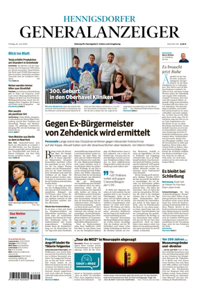 Cover of Hennigsdorfer Generalanzeiger