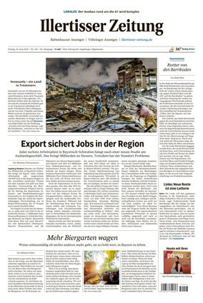 Cover of Illertisser Zeitung
