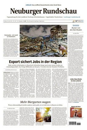 Cover of Neuburger Rundschau