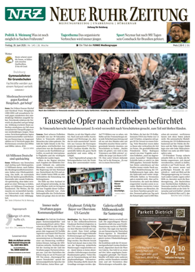 Cover of Neue Rhein Zeitung (Duisburg)