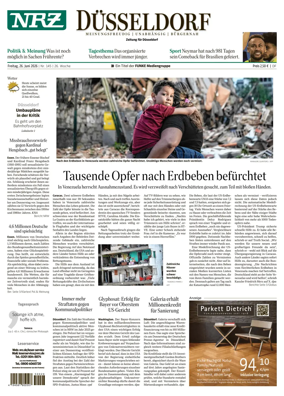Cover of Neue Rhein Zeitung (Dusseldorf)