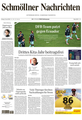 Cover of Ostthuringer Zeitung (Schmolln)