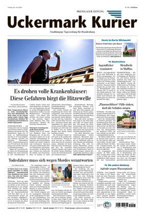 Cover of Prenzlauer Zeitung