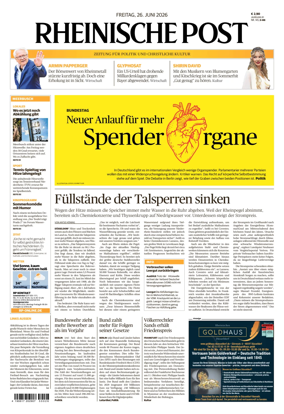 Cover of Rheinische Post Duesseldorf Meerbusch
