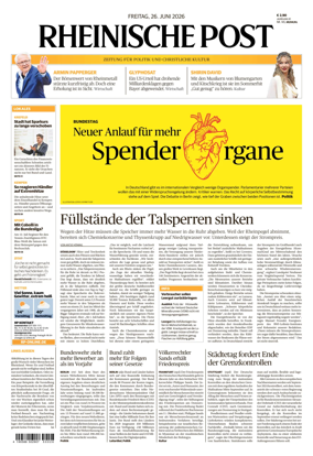 Cover of Rheinische Post Krefeld Kempen
