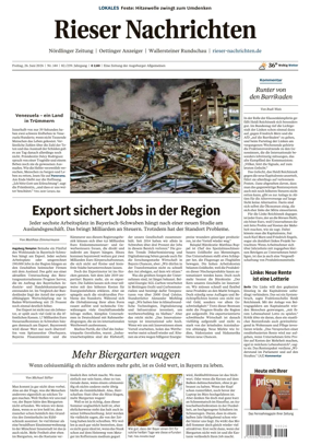 Cover of Rieser Nachrichten