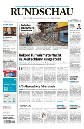 Cover of Rundschau fur den Schwabischen Wald – Der Kocherbote