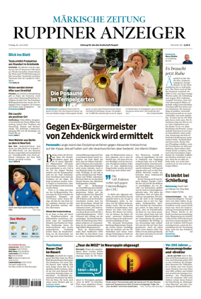 Cover of Ruppiner Anzeiger