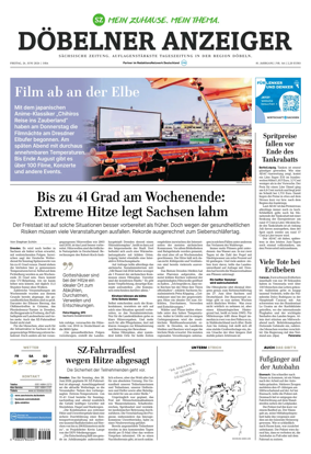 Cover of Sachsische Zeitung (Dobeln)