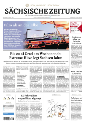 Cover of Sachsische Zeitung (Rodertal)