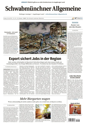 Cover of Schwabmunchner Allgemeine