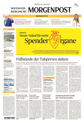 Cover of Solinger Bergische Morgenpost/Remscheid