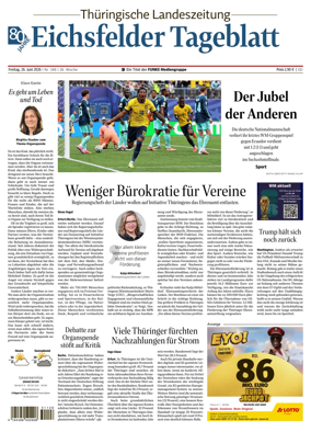 Cover of Thuringische Landeszeitung (Eichsfeld)