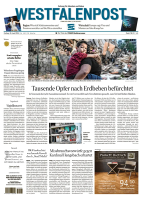 Cover of Westfalenpost (Balve)