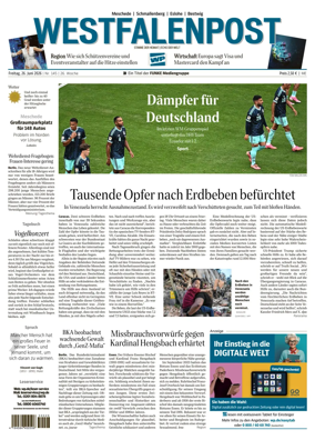 Cover of Westfalenpost (Meschede)