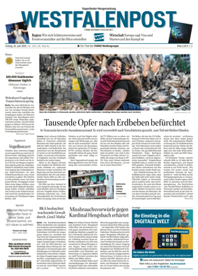 Cover of Westfalenpost (Siegen)