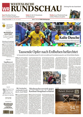 Cover of Westfalische Rundschau (Arnsberg)