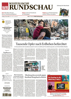 Cover of Westfalische Rundschau (Meschede)