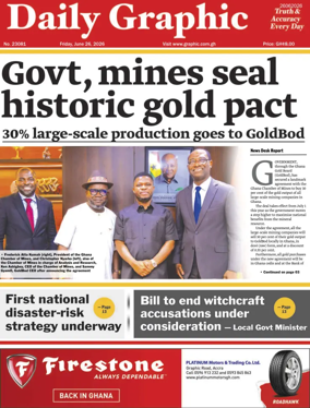 Cover of Daily Graphic