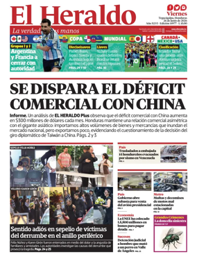 Cover of Diario El Heraldo