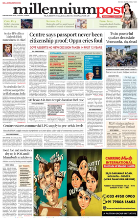 Cover of Millennium Post