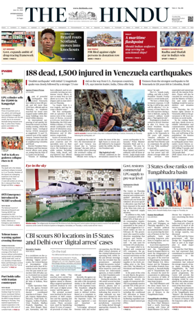 Cover of The Hindu - International