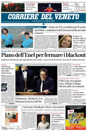 Cover of Corriere del Veneto (Venezia e Mestre)