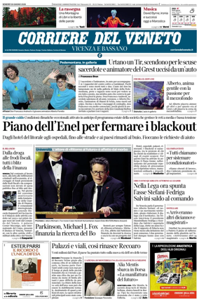 Cover of Corriere del Veneto (Vicenza e Bassano)