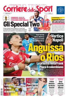 Cover of Corriere dello Sport (Campania)