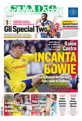 Cover of Corriere dello Sport Stadio (Bologna)