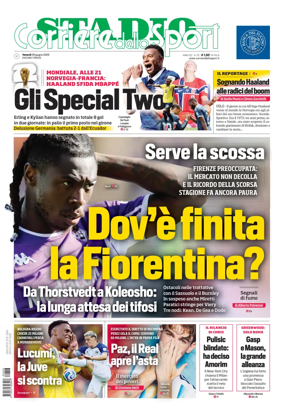 Cover of Corriere dello Sport Stadio (Emilia)