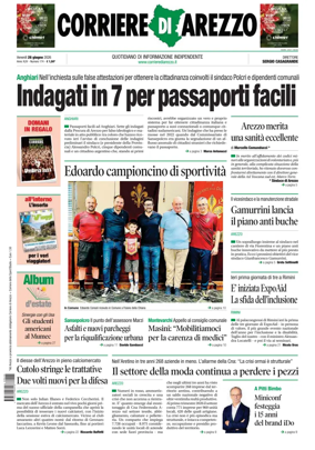 Cover of Corriere di Arezzo