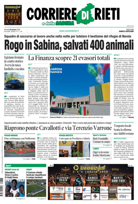 Cover of Corriere di Rieti