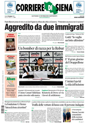 Cover of Corriere di Siena