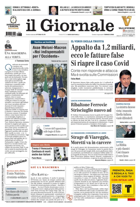 Cover of Il Giornale (Italy)