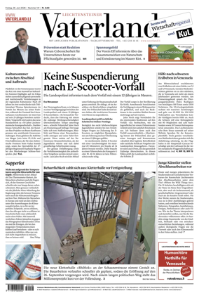 Cover of Liechtensteiner Vaterland