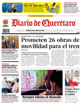 Cover of Diario de Queretaro