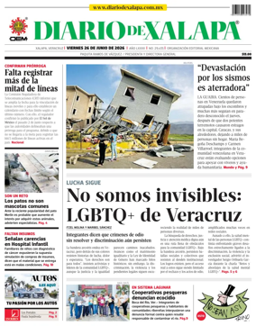 Cover of Diario de Xalapa