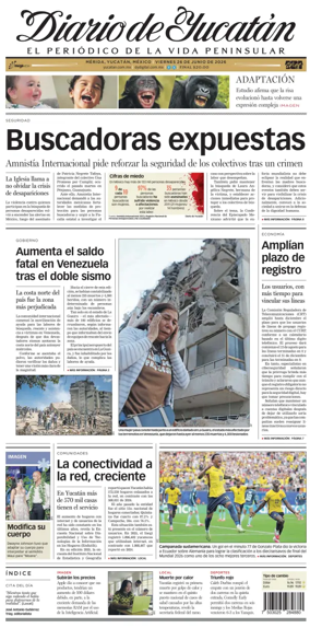 Cover of Diario de Yucatan