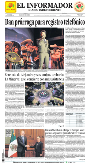 Cover of El Informador