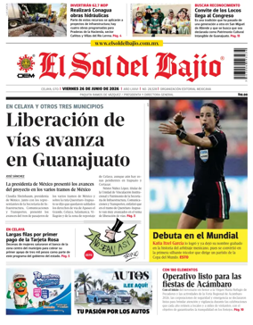Cover of El Sol de Bajio