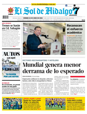 Cover of El Sol de Hidalgo