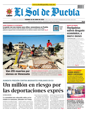 Cover of El Sol de Puebla