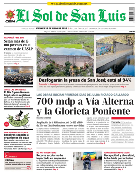 Cover of El Sol de San Luis Potosi