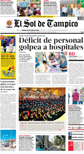 Cover of El Sol de Tampico