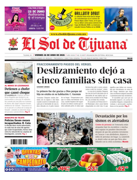 Cover of El Sol de Tijuana