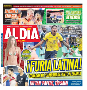 Cover of Periodico Al Dia (Celaya)