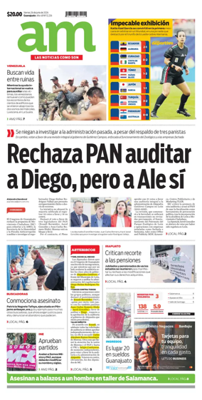 Cover of Periodico AM (Leon)