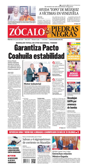 Cover of Zocalo Piedras Negras